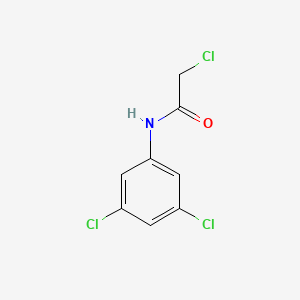 molecular formula C8H6Cl3NO B1360986 2-chloro-N-(3,5-dichlorophenyl)acetamide CAS No. 33560-48-4