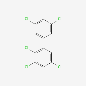 molecular formula C12H5Cl5 B1360988 2,3,3',5,5'-五氯联苯 CAS No. 39635-32-0
