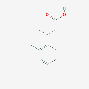 molecular formula C12H16O2 B13610005 3-(2,4-Dimethylphenyl)butanoic acid 