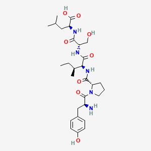 molecular formula C29H45N5O8 B1361016 Gluten Exorphin C CAS No. 142479-62-7