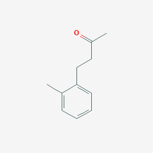 molecular formula C11H14O B13610234 4-(2-Methylphenyl)butan-2-one CAS No. 57132-25-9