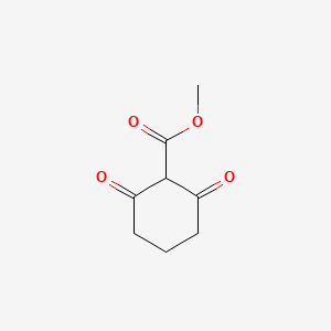 molecular formula C8H10O4 B13610247 Methyl 2,6-dioxocyclohexane-1-carboxylate 