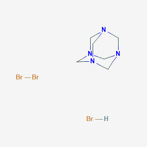 molecular formula C6H13Br3N4 B136103 Hexamethylenetetramine tribromide CAS No. 149261-40-5