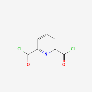 molecular formula C7H3Cl2NO2 B1361049 2,6-Pyridinedicarbonyl dichloride CAS No. 3739-94-4