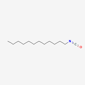 molecular formula C13H25NO B1361052 Dodecyl isocyanate CAS No. 4202-38-4
