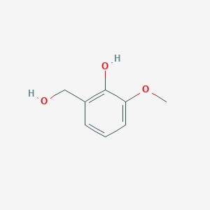 molecular formula C8H10O3 B1361055 2-Hydroxy-3-methoxybenzyl alcohol CAS No. 4383-05-5