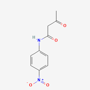 molecular formula C10H10N2O4 B1361057 4'-Nitroacetoacetanilide CAS No. 4835-39-6