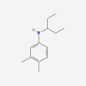 N-(1-ethylpropyl)-3,4-dimethylaniline