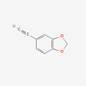molecular formula C9H6O2 B1361060 5-Ethynyl-benzo[1,3]dioxole CAS No. 57134-53-9