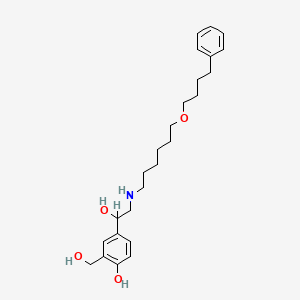 molecular formula C25H37NO4 B1361061 Salmeterol CAS No. 89365-50-4