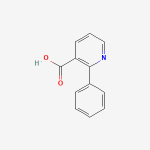 molecular formula C12H9NO2 B1361065 2-苯基烟酸 CAS No. 33421-39-5
