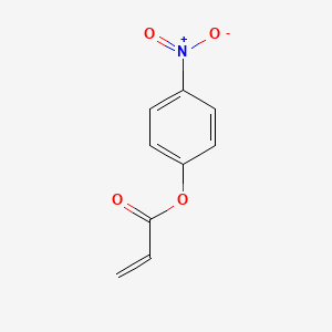 molecular formula C9H7NO4 B1361066 2-Propenoic acid, 4-nitrophenyl ester CAS No. 2123-85-5
