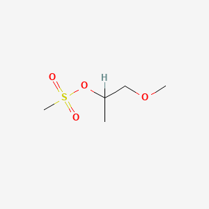 molecular formula C5H12O4S B1361071 1-Methoxypropan-2-yl methanesulfonate CAS No. 24590-51-0