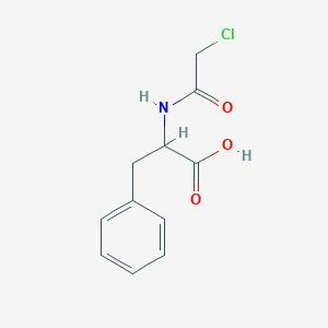 molecular formula C11H12ClNO3 B1361074 Chloroacetyl-dl-phenylalanine CAS No. 7765-11-9