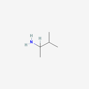 molecular formula C5H13N B1361077 1,2-Dimethylpropylamine CAS No. 598-74-3
