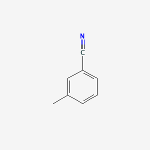 molecular formula C8H7N B1361078 3-Methylbenzonitrile CAS No. 620-22-4