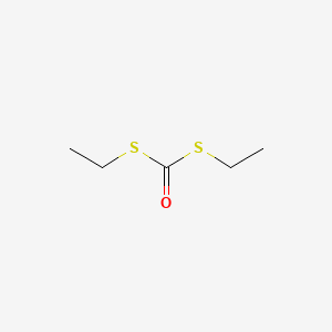 molecular formula C5H10OS2 B1361079 Bis(ethylsulfanyl)methanone CAS No. 623-80-3