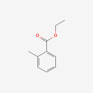 molecular formula C10H12O2 B1361085 Ethyl 2-methylbenzoate CAS No. 87-24-1
