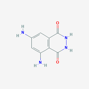 molecular formula C8H8N4O2 B1361089 3,5-Diaminophthalhydrazide 