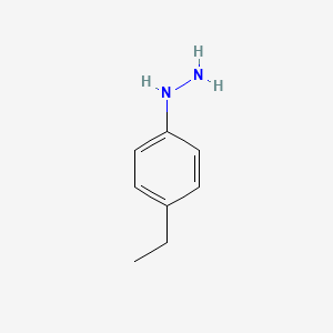 molecular formula C8H12N2 B1361098 (4-乙基苯基)肼 CAS No. 54840-34-5