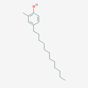 molecular formula C19H32O B1361100 4-Dodecyl-O-cresol CAS No. 29665-59-6