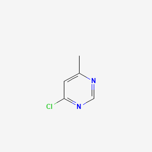 molecular formula C5H5ClN2 B1361110 4-Chloro-6-methylpyrimidine CAS No. 3435-25-4