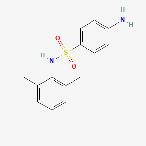 molecular formula C15H18N2O2S B1361119 4-Amino-N-mesitylbenzenesulfonamide CAS No. 294885-71-5