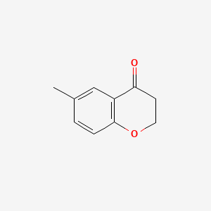 molecular formula C10H10O2 B1361120 6-Methyl-4-chromanone CAS No. 39513-75-2