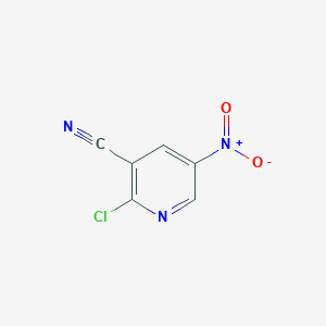 molecular formula C6H2ClN3O2 B1361125 2-Chloro-5-nitronicotinonitrile CAS No. 31309-08-7