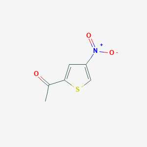 molecular formula C6H5NO3S B1361141 1-(4-Nitrothiophen-2-yl)ethanone CAS No. 42791-51-5