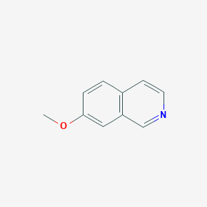 molecular formula C10H9NO B1361142 7-Methoxyisoquinoline CAS No. 39989-39-4