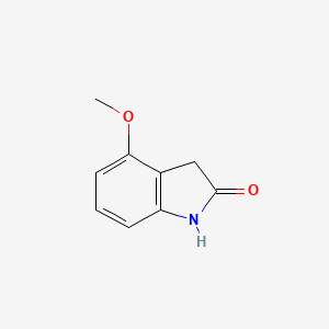 molecular formula C9H9NO2 B1361148 4-甲氧基吲哚 CAS No. 7699-17-4