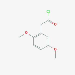 molecular formula C10H11ClO3 B1361149 (2,5-Dimethoxyphenyl)acetyl chloride CAS No. 52711-92-9