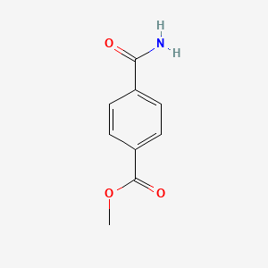 molecular formula C9H9NO3 B1361150 Methyl 4-carbamoylbenzoate CAS No. 6757-31-9