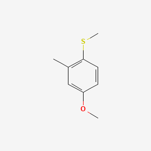 molecular formula C9H12OS B1361153 3-Methyl-4-(methylthio)anisole CAS No. 22583-04-6