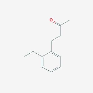 molecular formula C12H16O B13611602 4-(2-Ethylphenyl)butan-2-one 