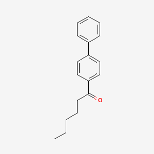 B1361170 4-Hexanoylbiphenyl CAS No. 59662-26-9
