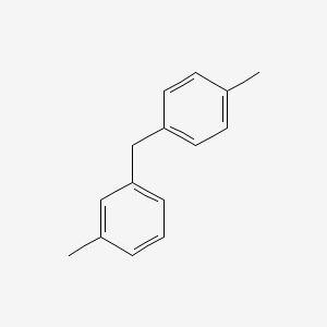molecular formula C15H16 B1361171 1-Methyl-3-(4-methylbenzyl)benzene CAS No. 21895-16-9