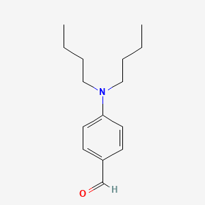 molecular formula C15H23NO B1361179 4-(Dibutylamino)benzaldehyde CAS No. 90134-10-4