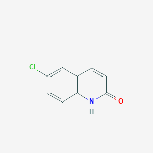 molecular formula C10H8ClNO B1361181 6-Chloro-4-methylquinolin-2(1H)-one CAS No. 2585-04-8