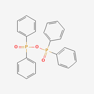 molecular formula C24H20O3P2 B1361199 二苯基膦酸酐 CAS No. 5849-36-5