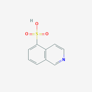 molecular formula C9H7NO3S B013612 5-异喹啉磺酸 CAS No. 27655-40-9