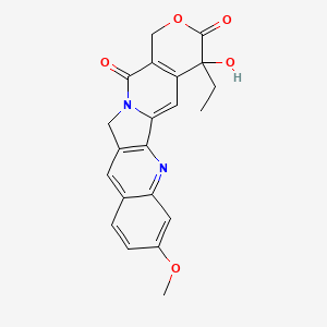 molecular formula C21H18N2O5 B1361227 11-Methoxycamptothecin 
