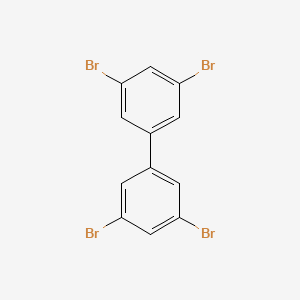 molecular formula C12H6Br4 B1361229 3,3',5,5'-Tetrabromo-1,1'-biphenyl CAS No. 16400-50-3
