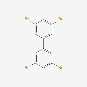molecular formula C12H6Br4 B1361229 3,3',5,5'-四溴联苯 CAS No. 16400-50-3
