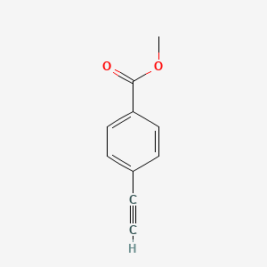 molecular formula C10H8O2 B1361237 Methyl 4-ethynylbenzoate CAS No. 3034-86-4