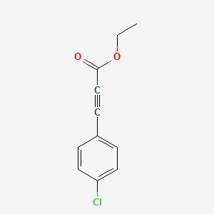 molecular formula C11H9ClO2 B1361243 Ethyl 3-(4-chlorophenyl)propiolate CAS No. 20026-96-4