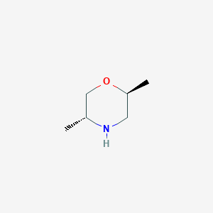 molecular formula C6H13NO B1361244 (2S,5R)-2,5-dimethylmorpholine CAS No. 67804-27-7