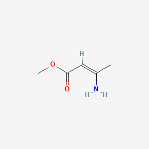 molecular formula C5H9NO2 B1361247 Methyl 3-aminocrotonate CAS No. 21731-17-9