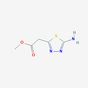 (5-Amino-[1,3,4]thiadiazol-2-yl)-acetic acid methyl ester